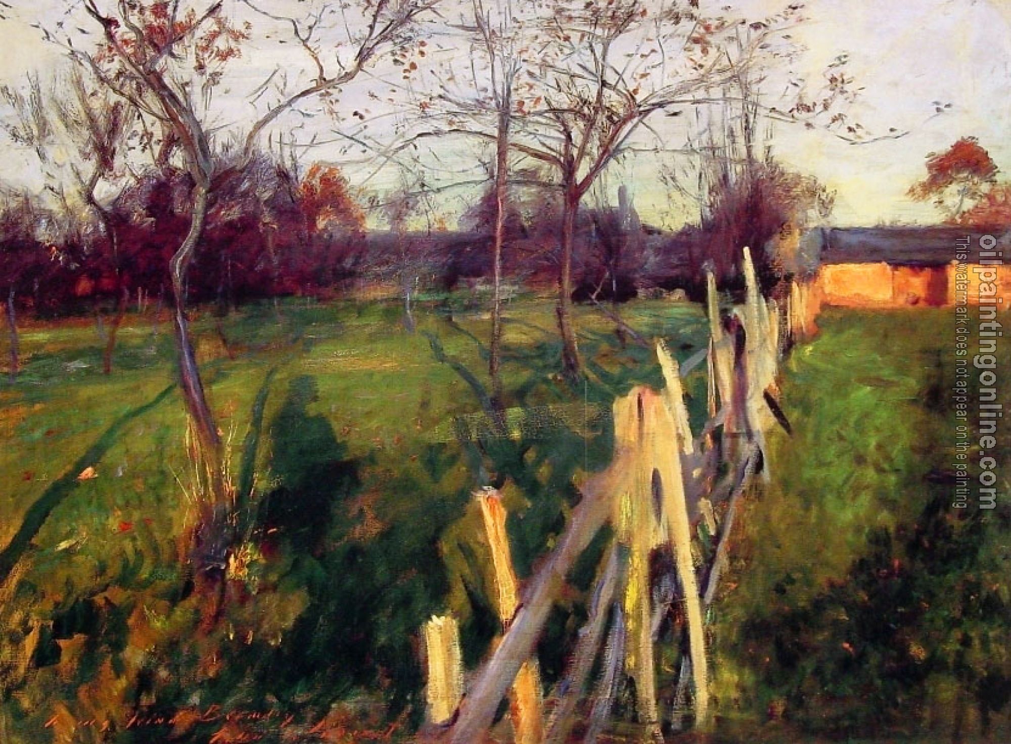 Sargent, John Singer - Home Fields